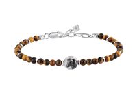 Bracelet Morellato Man in Steel Occhio di tigre SBKA11